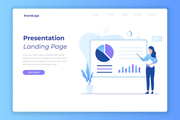 Business Women Presentation Illustration: A Visual Asset for Modern Projects