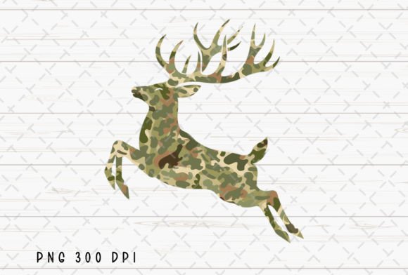 Camo Deer Hunting Patriotic Buck PNG: A Designer's Asset Guide