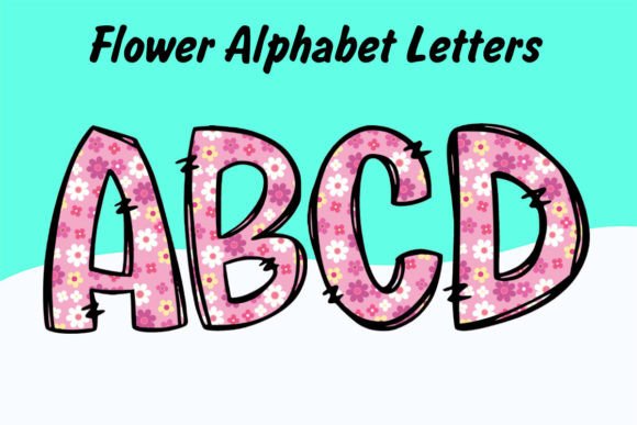 Daisy Flower Alphabet: Fresh Spring Typography for Every Project