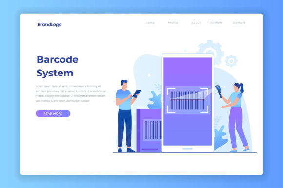 Flat Illustration Barcode Scanning: A Designer's Guide to Modern Visuals