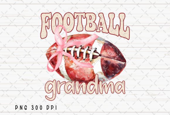 Football Grandma Sport Touchdown PNG: A Playful Design Asset