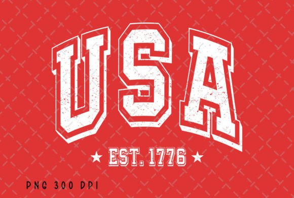 USA EST 1776 Retro 4th of July PNG: Your Essential Digital Asset