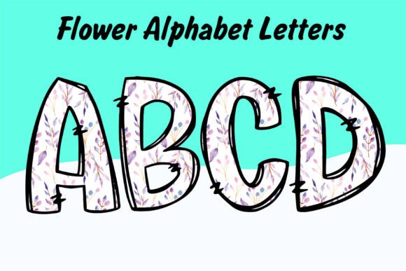 Watercolor Flower Alphabet Doodle Spring: A Designer's Guide